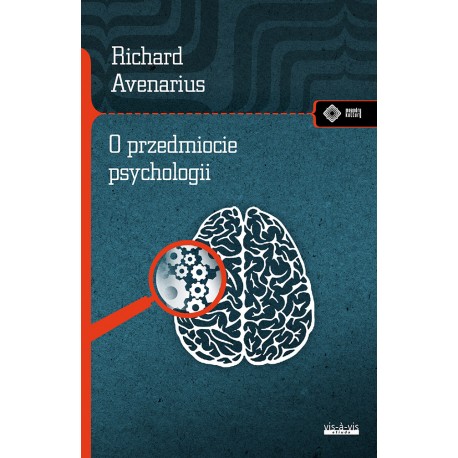 O przedmiocie psychologii Richard Avenarius motyleksiazkowe.pl