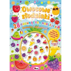 28 pachnących naklejek Owocowe słodziaki