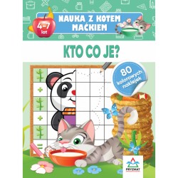 Nauka z kotem Maćkiem. Kto co je