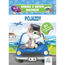 Nauka z kotem Maćkiem. Pojazdy