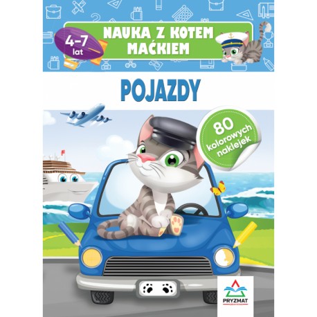 Nauka z kotem Maćkiem. Pojazdy Hristo Dimitrov motyleksiazkowe.pl