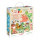 Wesołe puzzle Wieś dla dzieci: 2+ Praca Zbiorowa motyleksiazkowe.pl