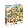 Dzikie puzzle Parki narodowe dla dzieci: 6+