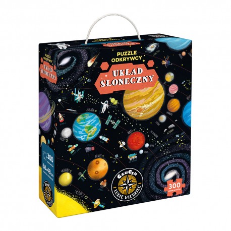 Puzzle odkrywcy Układ Słoneczny dla dzieci: 7+ Praca Zbiorowa motyleksiazkowe.pl