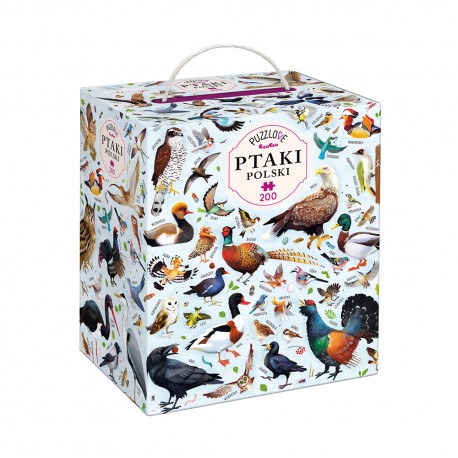 Puzzlove CzuCzu Ptaki Polski 200 el. Praca Zbiorowa motyleksiazkowe.pl