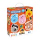 Pierwsze puzzle Rodzinki dla dzieci: 15m+