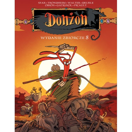 Donżon. Wydanie zbiorcze 8 Lewis Trondheim, Joann Sfar motyleksiazkowe.pl