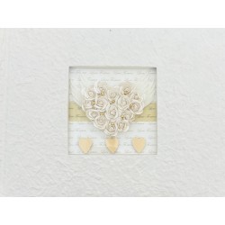 Album na zdjęcia. Białe serce ze skrzydłami Praca zbiorowa motyleksiazkowe.pl