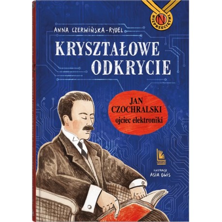 Kryształowe odkrycie Anna Czerwińska-Rydel motyleksiazkowe.pl