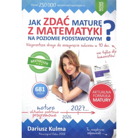 Jak zdać maturę z matematyki na poziomie podstawowym wersja 2024-2026 motyleksiazkowe.pl