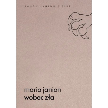 Wobec zła Maria Janion motyleksiazkowe.pl