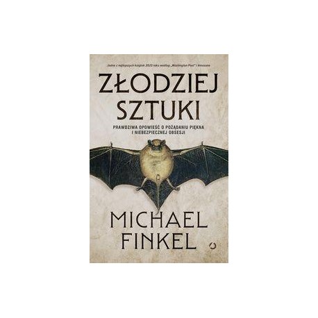 Złodziej sztuki Michael Finkel motyleksiazkowe.pl