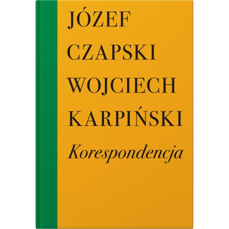 Korespondencja Józef Czapski Wojciech Karpiński motyleksiazkowe.pl