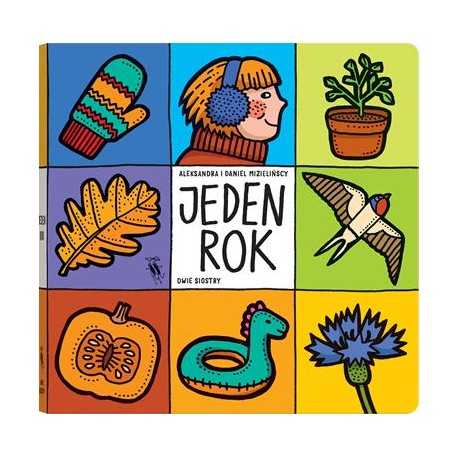 Jeden rok Aleksandra Mizielińska Daniel Mizieliński motyleksiazkowe.pl