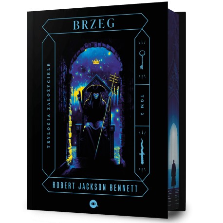 Brzeg. Trylogia Założyciele. Tom 2 Robert Jackson Bennett motyleksiazkowe.pl