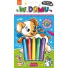 Dotykaj i koloruj! W domu. Welurkowe kolorowanki