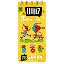 Quiz 3-latka. 76 zadań obrazkowych