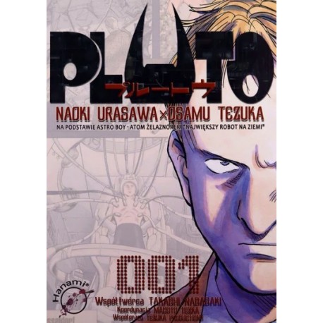 Pluto Tom 1 Naoki Urasawa motyleksiazkowe.pl