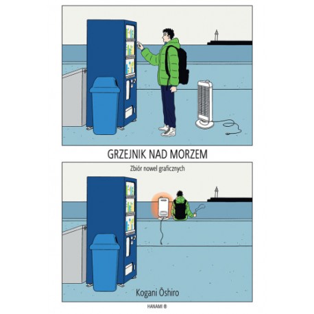 Grzejnik nad morzem: zbiór nowel graficznych Ōshiro Kogani motyleksiazkowe.pl