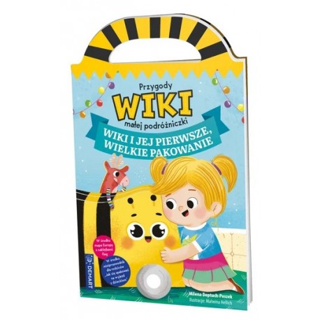 Przygody Wiki, małej podróżniczki. Wiki i jej pierwsze, wielkie pakowanie Milena Deptuch-Peszek motyleksiazkowe.pl