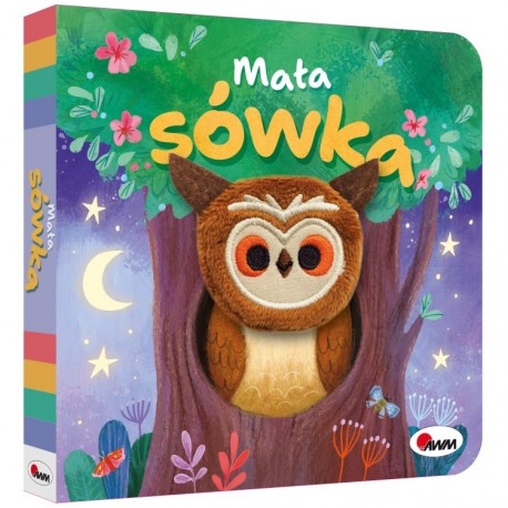MAŁA SÓWKA KSIĄŻKA Z PACYNKĄ Praca zbiorowa motyleksiazkowe.pl
