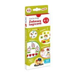 CzuCzu Uczy Zabawy logiczne 4-5 Praca zbiorowa motyleksiazkowe.pl