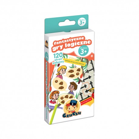 Fantastyczne gry logiczne 3+ Praca zbiorowa motyleksiazkowe.pl