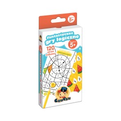 Czuczu Fantastyczne gry logiczne 5+ Praca zbiorowa motyleksiazkowe.pl