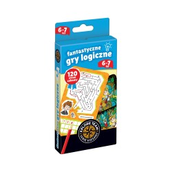 Xplore Team Fantastyczne gry logiczne dla dzieci w wieku 6-7 lat Praca zbiorowa motyleksiazkowe.pl