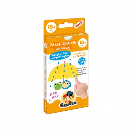 CzuCzu Paluszkowe zabawy dla dzieci w wieku 18m+ Praca zbiorowa motyleksiazkowe.pl