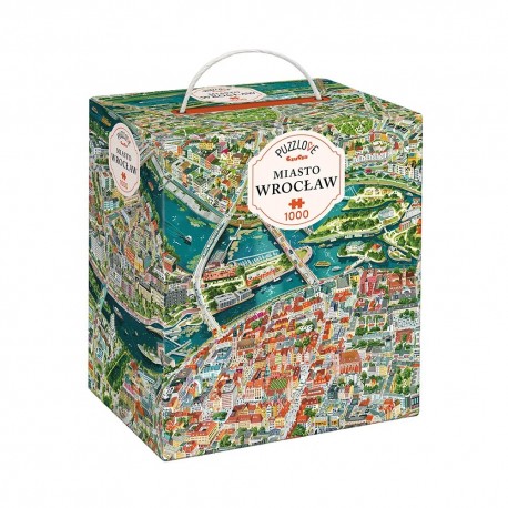 Puzzlove CzuCzu Puzzle Miasto Wrocław 1000 el. Praca zbiorowa motyleksiazkowe.pl