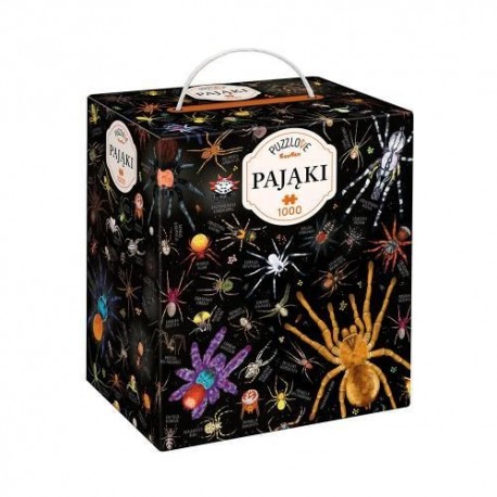 Puzzle Pająki 1000 el. / Puzzlove Czuczu Praca zbiorowa motyleksiazkowe.pl