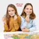 CzuCzu Puzzle odkrywcy Mapa Polski 300 el. Praca zbiorowa motyleksiazkowe.pl