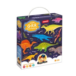 CzuCzu Puzzle Grr Dinozaury 60 el.