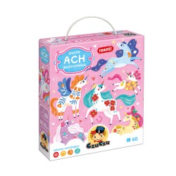 CzuCzu Puzzle Ach Jednorożce 60 el.