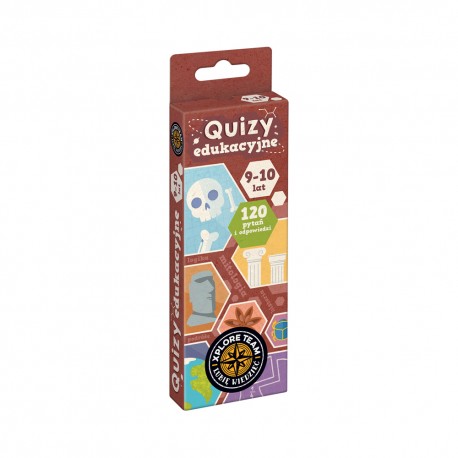 CzuCzu Quizy edukacyjne 9-10 lat Praca zbiorowa motyleksiazkowe.pl