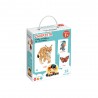 CzuCzu Karty obrazkowe na sznureczku Zwierzęta 1+