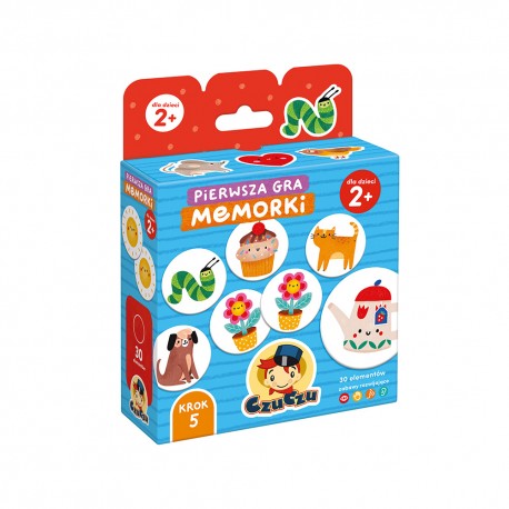 CzuCzu Pierwsza gra Memorki 2+ Praca zbiorowa motyleksiazkowe.pl