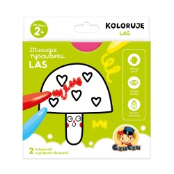 CzuCzu Dłuuugie rysowanki Koloruję Las