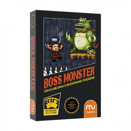 Boss Monster: Gra karciana o budowaniu podziemi! Johhny O’Neal, Chris O’Neal motyleksiazkowe.pl