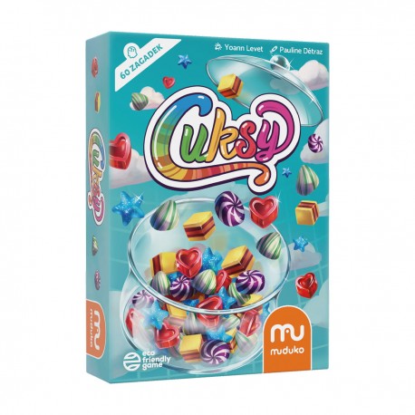 Cuksy. 60 zagadek Yoann Levet Pauline Detraz motyleksiazkowe.pl