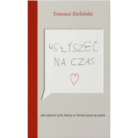Usłyszeć na czas Tomasz Zieliński motyleksiazkowe.pl