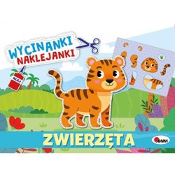 Zwierzęta. Wycinanki naklejanki