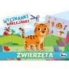 Zwierzęta. Wycinanki naklejanki