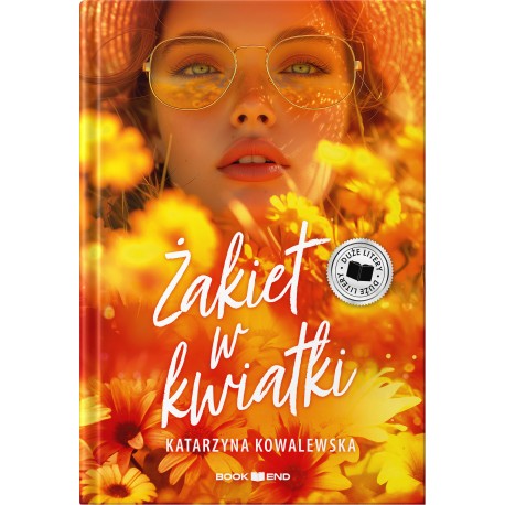 Żakiet w kwiatki (Duże Litery) Katarzyna Kowalewska motyleksiazkowe.pl