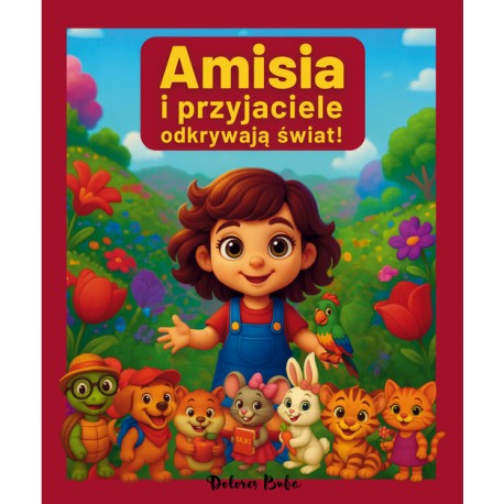 Amisia i przyjaciele odkrywają świat!  Buba Dolores motyleksiazkowe.pl