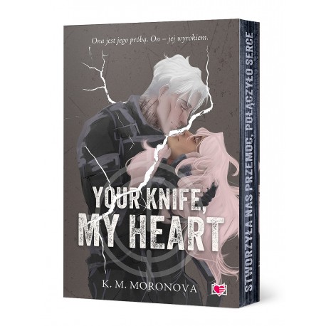 Your Knife, My Heart K.M. Moronova motyleksiazkowe.pl