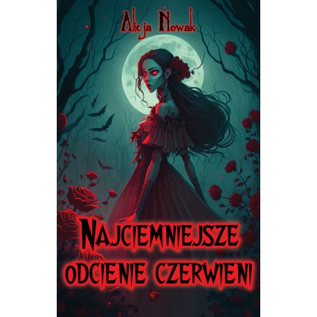 Najciemniejsze odcienie czerwieni Alicja Nowak motyleksiazkowe.pl