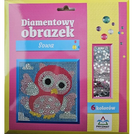 Diamentowy obrazek. Dinozaur motyleksiazkowe.pl