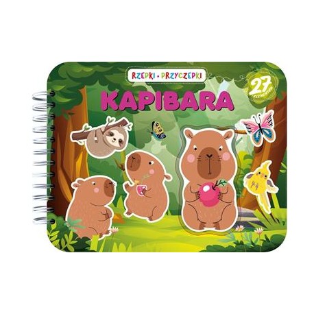 Rzepki-przyczepki. Kapibara motyleksiazkowe.pl
